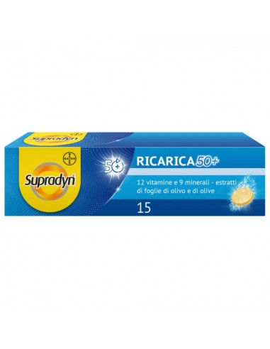 Supradyn Ricarica 50+ - 15 Compresse Effervescenti