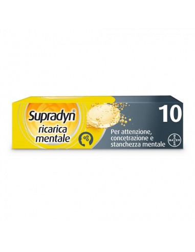 Supradyn Ricarica Mentale - 10 Compresse Effervescenti