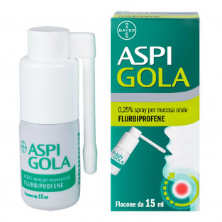 Aspi Gola 0,25% Flurbiprofene - Spray 15 ml