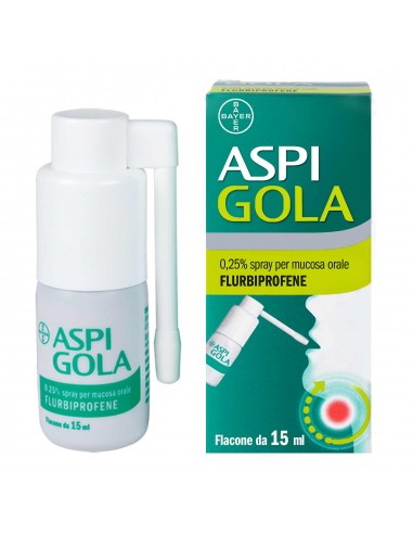 Aspi Gola 0,25% Flurbiprofene - Spray 15 ml