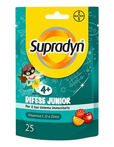 Supradyn Difese Junior - 25 Caramelle Gommose