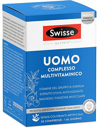 Multivitaminico Uomo Swisse - 30 compresse