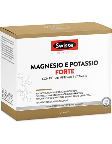 Swisse Magnesio e Potassio Forte - 24 Buste