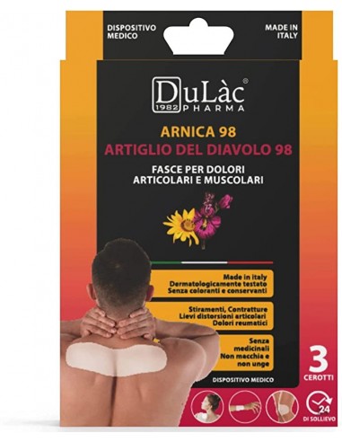 Cerotto Cervicale Dulac Arnica 98 - 3 Pezzi