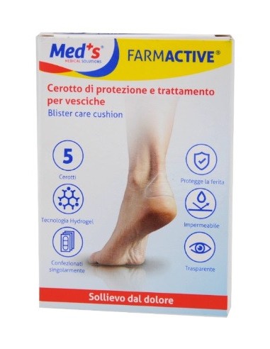 Farmactive Cerotto per Vesciche - 5 Pezzi