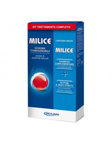 Milice Kit: Milice Schiuma + Freelice Shampoo Balsamo