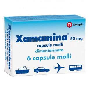 Xamamina 50 mg - 6 Capsule Molli