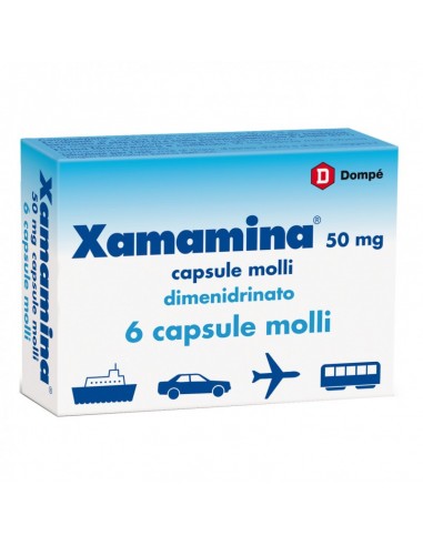 Xamamina 50 mg - 6 Capsule Molli