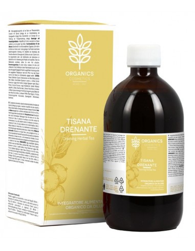 Organics Cosmetics Tisana Drenante- 500 ml