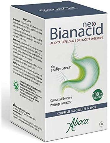 Neobianacid Aboca - 45 compresse masticabili