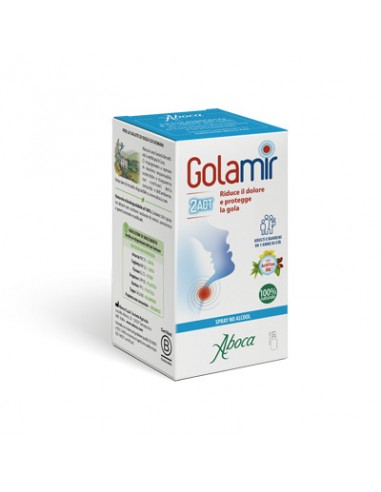 Aboca Golamir 2Act Spray No Alcool - 30 ml