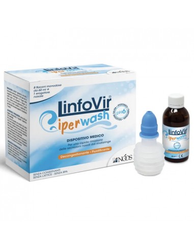 Linfovir Iper Wash - 8 flaconi