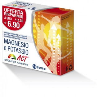 Magnesio E Potassio Act - 14 Bustine