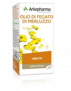 Olio di Fegato di Merluzzo Arkocapsule Arkopharma - 60...