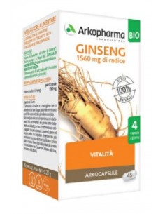 Ginseng Arkocapsule Arkopharma - 45 capsule