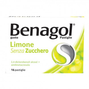 Benagol Senza Zucchero gusto Limone - 16 Pastiglie