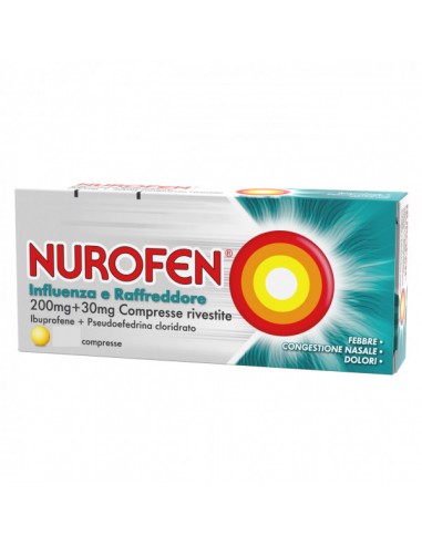 Nurofen Influenza e Raffreddore - 12 Compresse