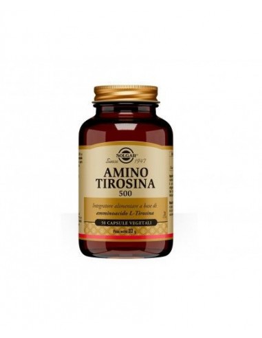 Amino Tirosina 500 Solgar - 50 capsule