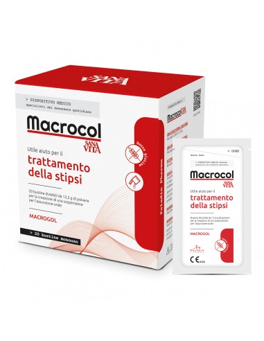 Macrocol Plus Sanavita - 20 Bustine