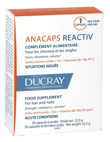 Ducray Anacaps Reactiv - 30 capsule