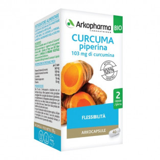 Arkocps Curcuma + Piperina - 40 Capsule