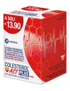 Colesterol Act Plus Forte - 30 Compresse