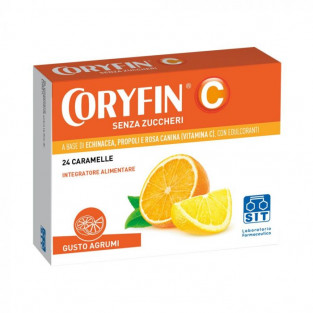 Coryfin Agrumi Senza Zucchero - 24 Caramelle