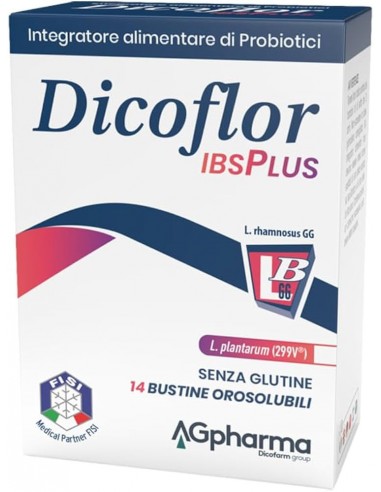 Dicoflor Plus - 14 Bustine Orosolubili