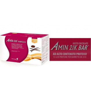 Promo pack Amin 21 k Vaniglia + Barrette al cioccolato