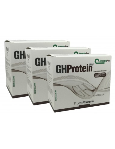 Kit Promo: 3 Confezioni GH Protein Plus gusto Cioccolato