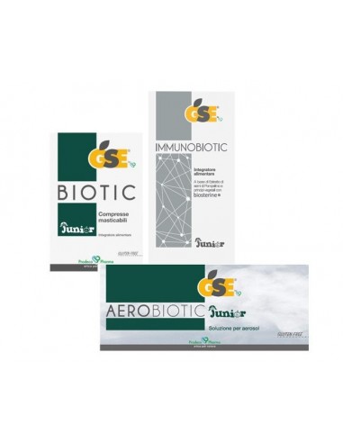 Kit Promo GSE Immunobiotic + Biotic + Aerobiotic Junior