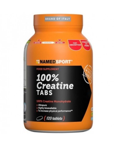 Named Sport 100% Creatine Tabs - 120 Compresse