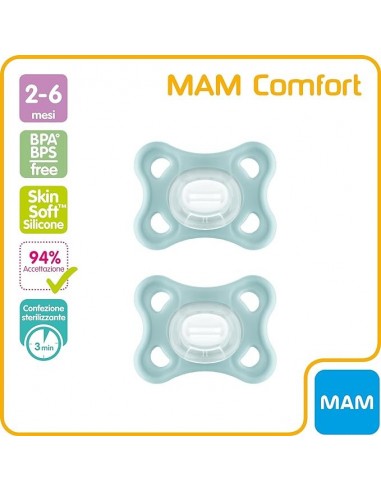 Mam Comfort Succhietto 2-6 Mesi Neutro