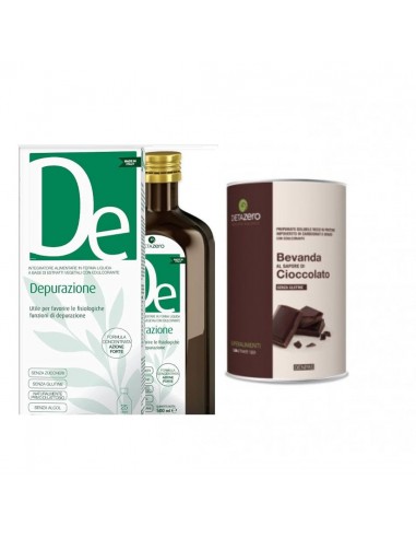 Kit Dieta Zero Bevanda al Cacao + Depurazione