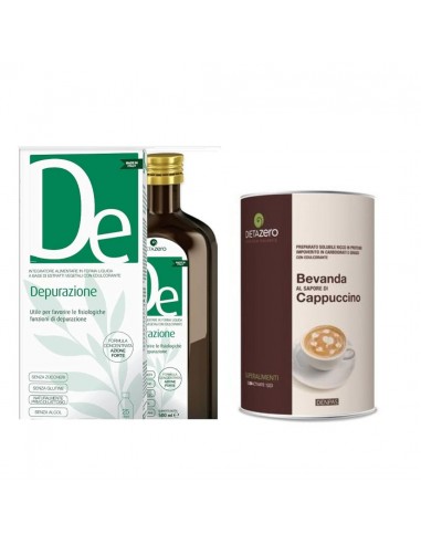 Kit Dieta Zero Bevanda al Cappuccino + Depurazione