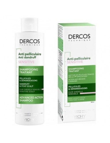 Vichy Dercos Shampoo Antiforfora Sensitive - 200 ml