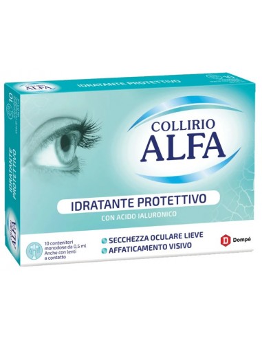 Collirio Alfa Idratante Protettivo - 10 Flaconcini Monodose