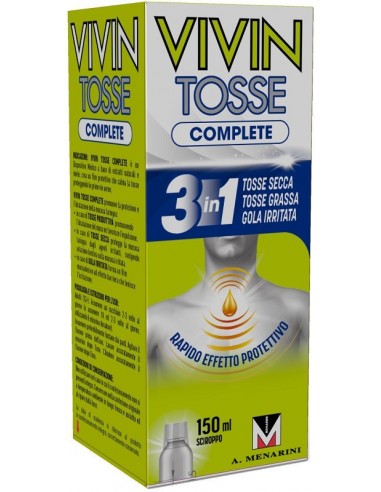 Vivin Tosse Complete Sciroppo - 150 ml