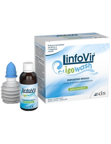 Linfovir Isowash - 8 Flaconi