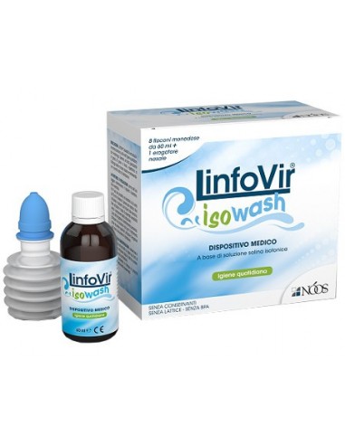 Linfovir Isowash - 8 Flaconi