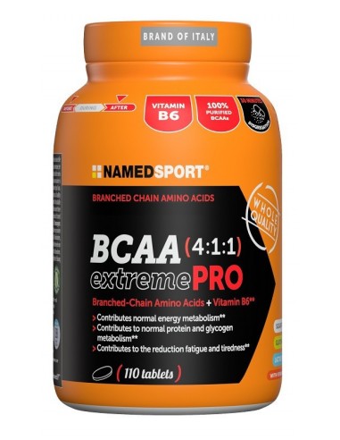 BCAA 4:1:1 Extreme Pro Named - 110 compresse