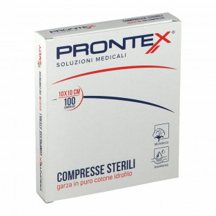 Prontex Garza Compressa 10x10cm - 100 Pezzi