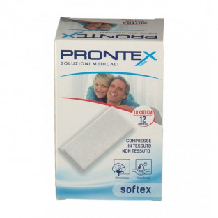 Prontex Garza Softex 18x40cm - 12 Pezzi