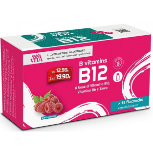 Sanavita Doppia confezione B Vitamins B12 - 15 Flaconcini 
