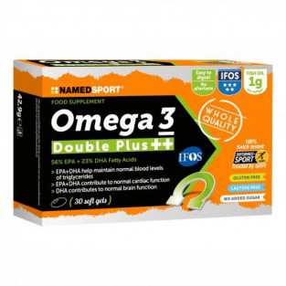 Named Sport Omega 3 Double Plus - 30 Soft Gel
