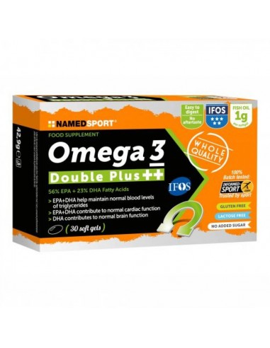 Named Sport Omega 3 Double Plus - 30 Soft Gel