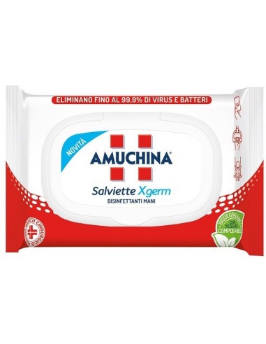 Amuchina Xgerm Salviettine Mani - 20 Pezzi