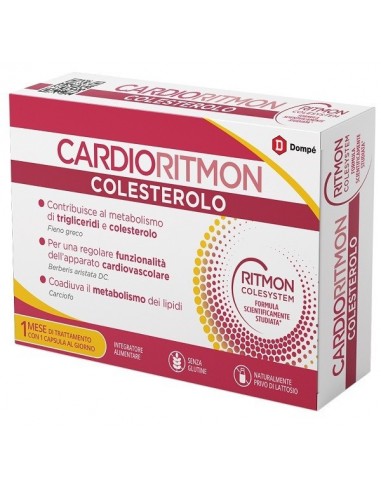 Cardioritmon Colesterolo - 30 Capsule