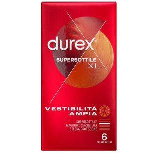 Durex Contatto Supersottile XL - 6 Preservativi
