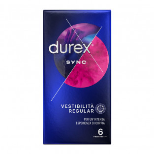 Durex Sync piacere reciproco - 6 preservativi